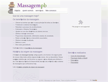 Tablet Screenshot of massagempb.com